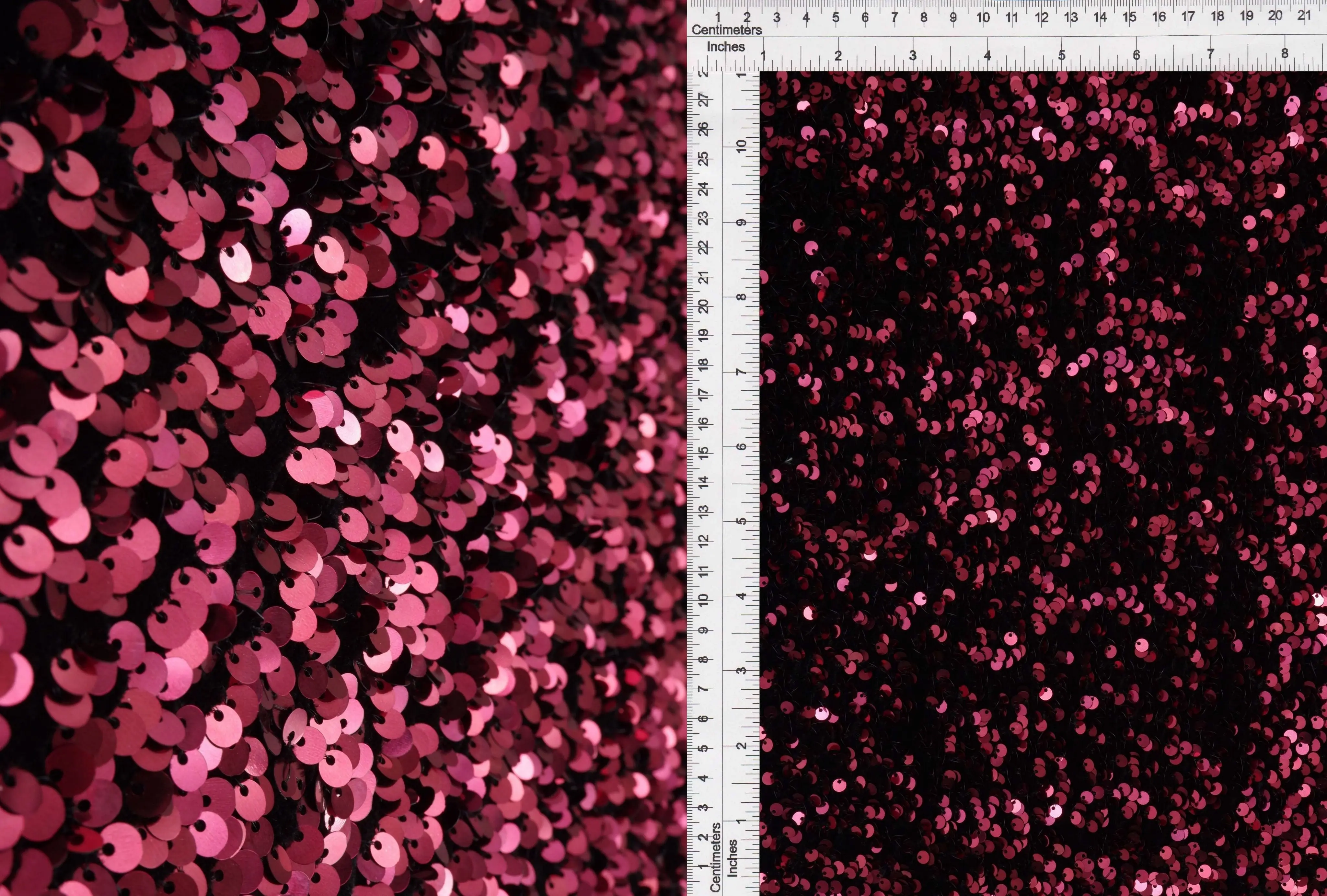 Velvet Sequin Stretch Fabric - KNT4545 - Image 2