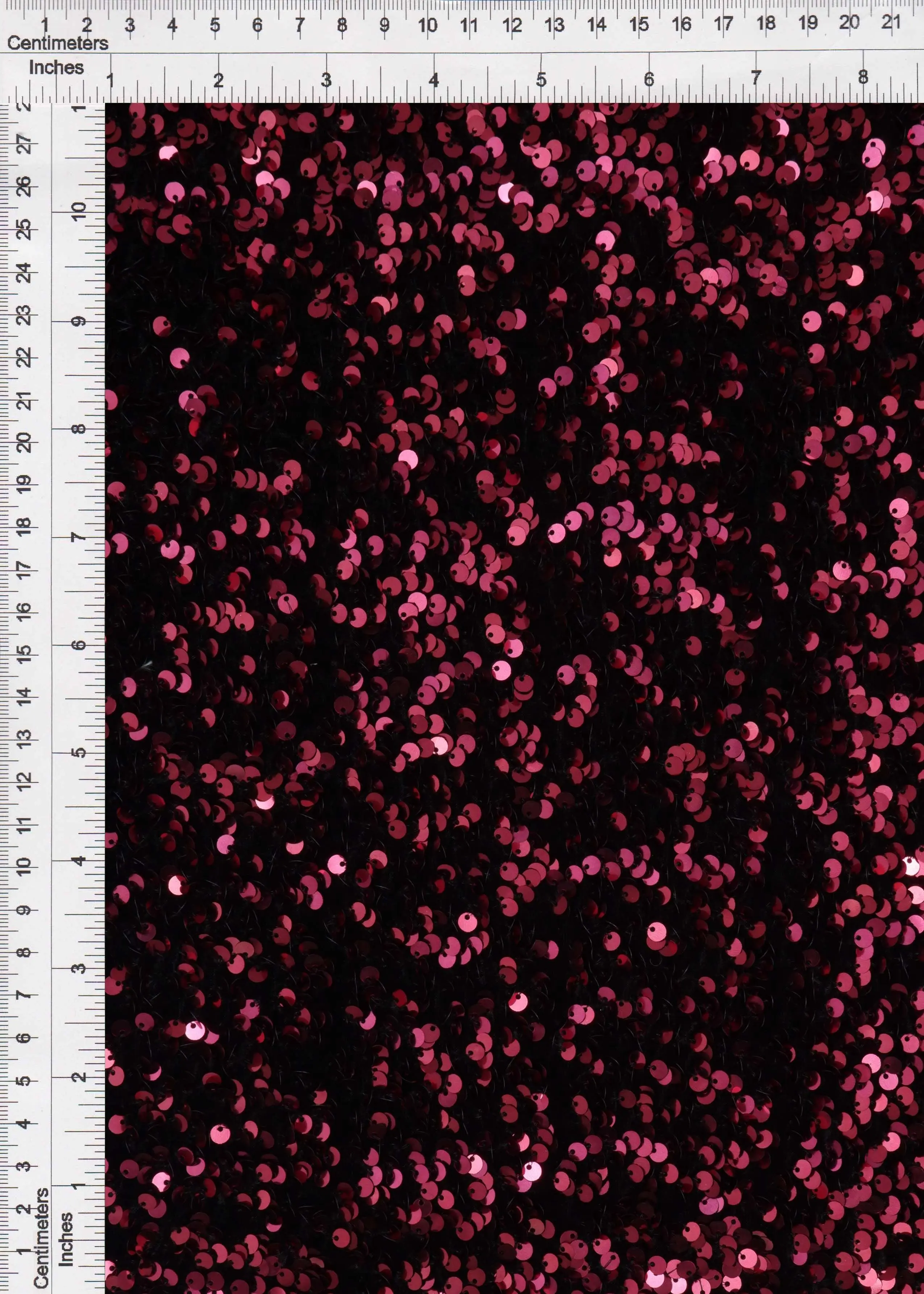 Velvet Sequin Stretch Fabric - KNT4545 - Image 4