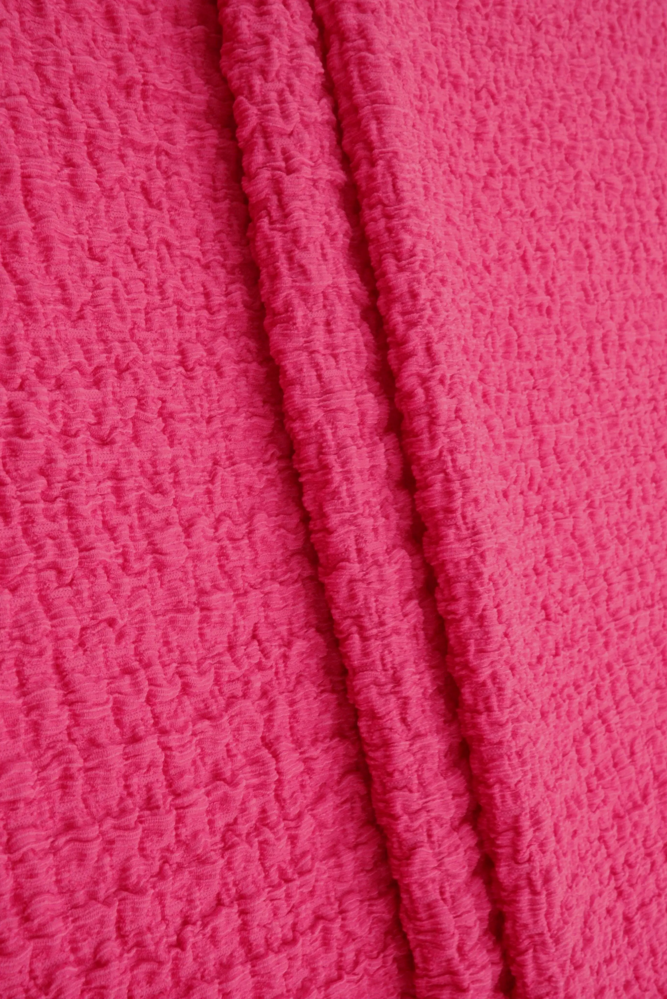 Waffle Crepe Solid Knit Fabric - CRP4501 - Image 7